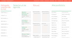 Desktop Screenshot of kunstinzicht.nl